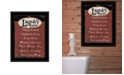 Trendy Decor 4U Trendy Decor 4U Laundry Rules by Linda Spivey, Ready to hang Framed Print Collection